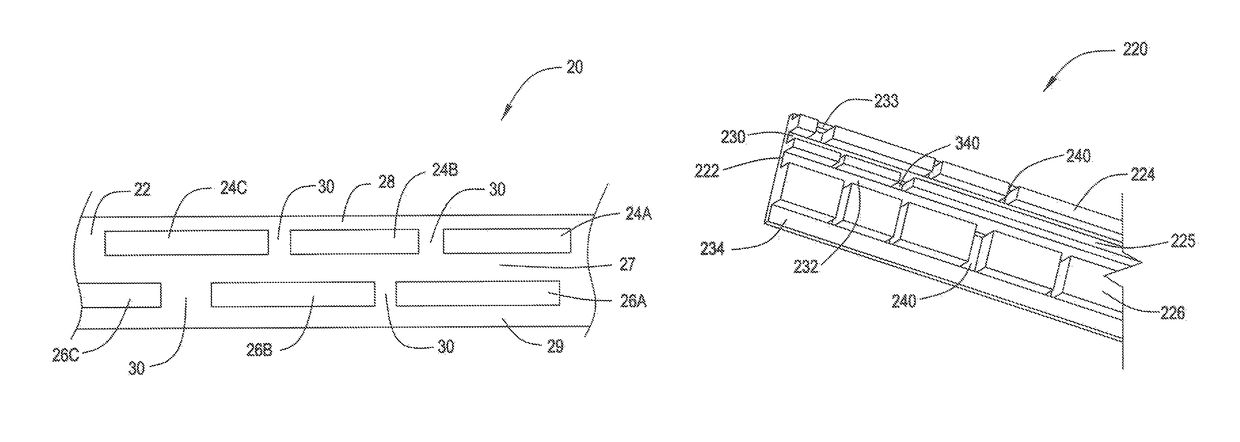 Discontinuous shielding tape for data communications cable