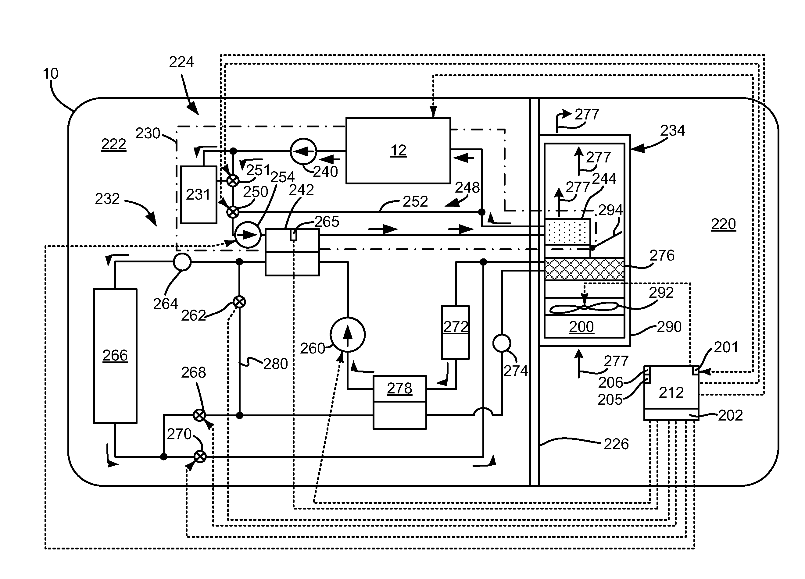 Method and system for heating a vehicle