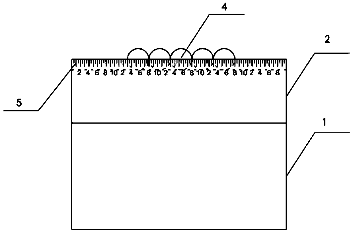 Falling beam construction beam end sliding auxiliary device and use method