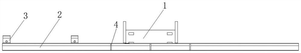 Converter transformer valve side sleeve positioning device and method