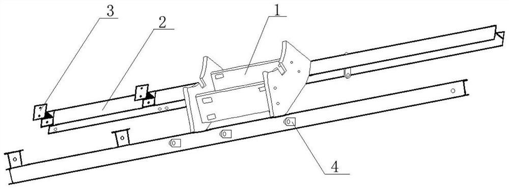 Converter transformer valve side sleeve positioning device and method