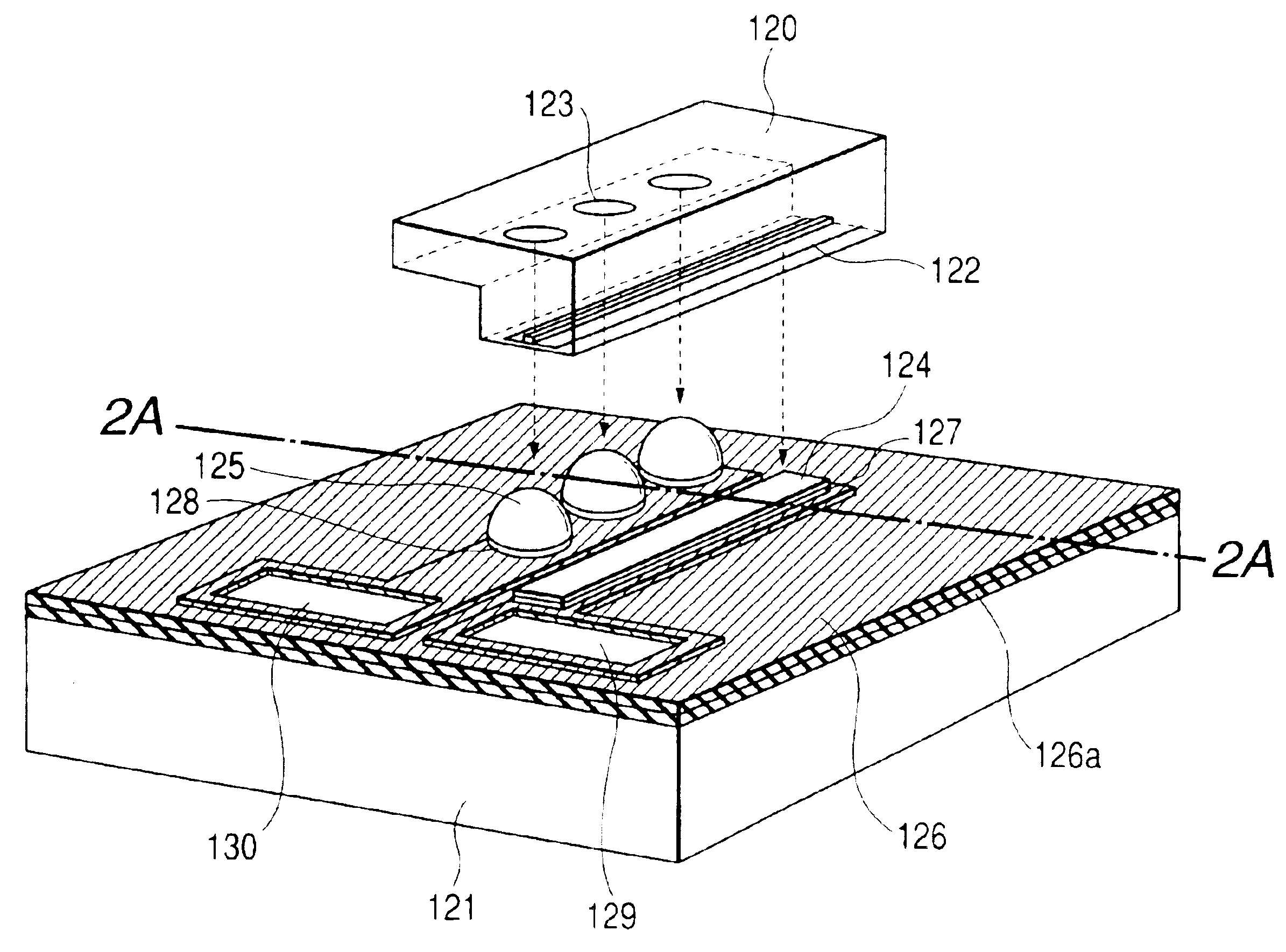 Mounting method for optical device and optical head equipment