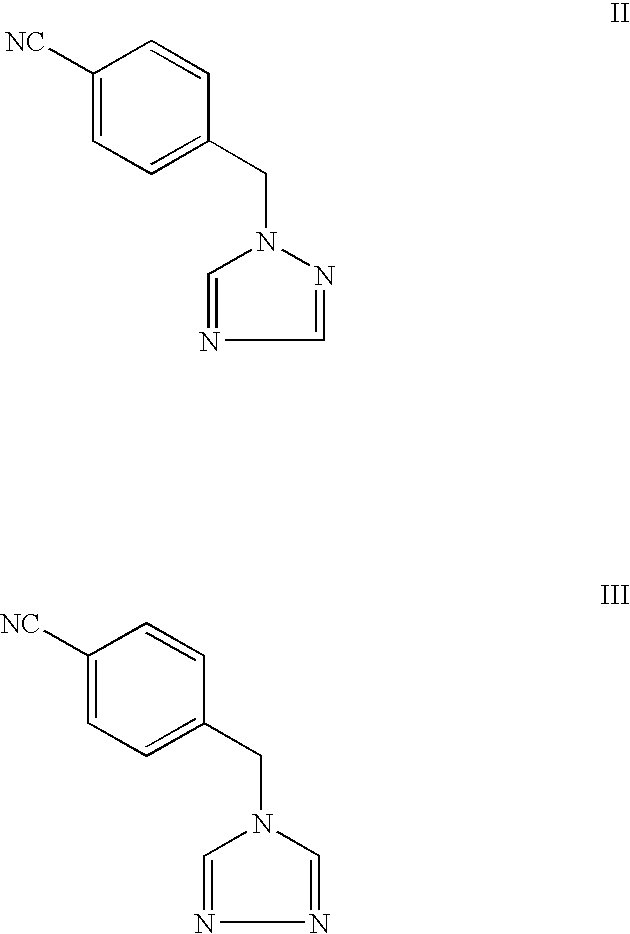 Synthesis of 4-[1-(4-cyano phenyl)-(1,2,4-triazol-1-yl)methyl] benzonitrile and 4-[1-(1H-1,2,4-triazol-1-yl)methylene benzonitrile intermediate