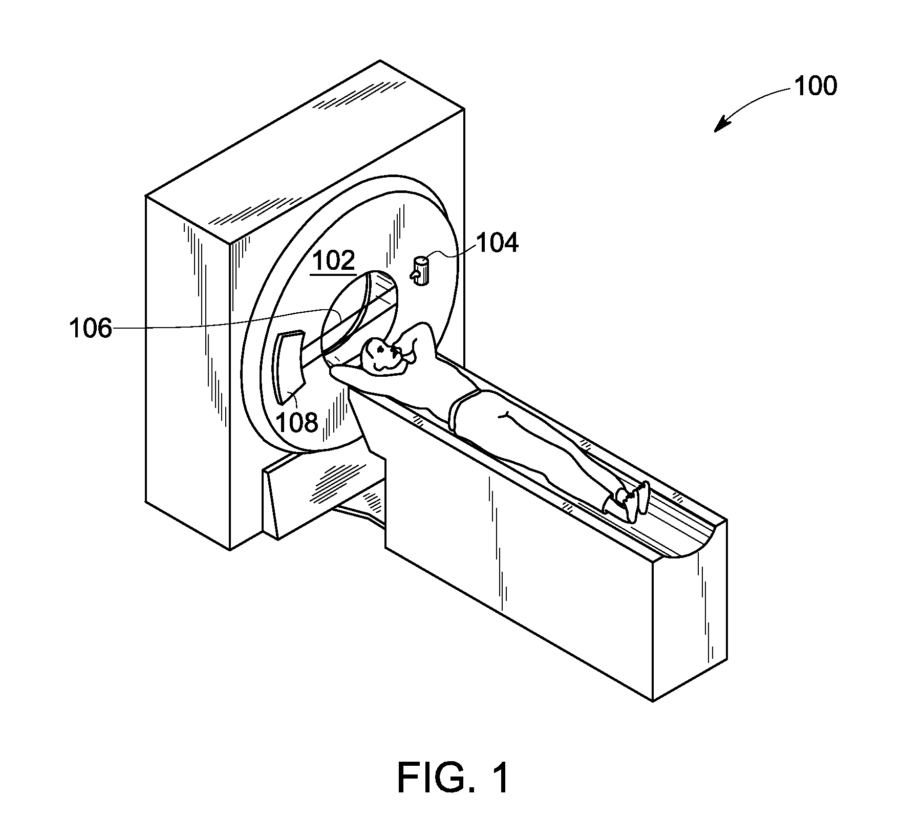 Method and system for non-invasive imaging of a target region