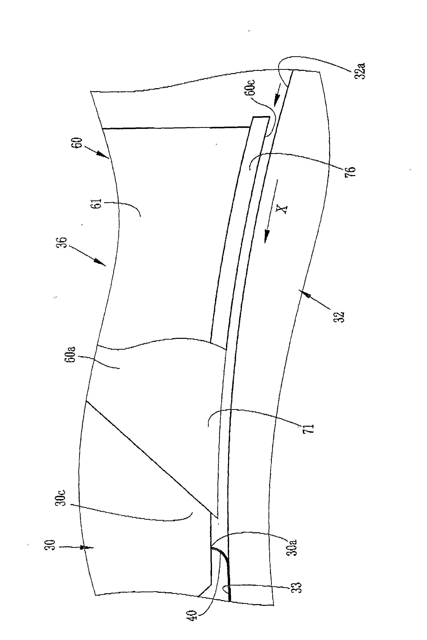 Casting device, and solution casting method and apparatus