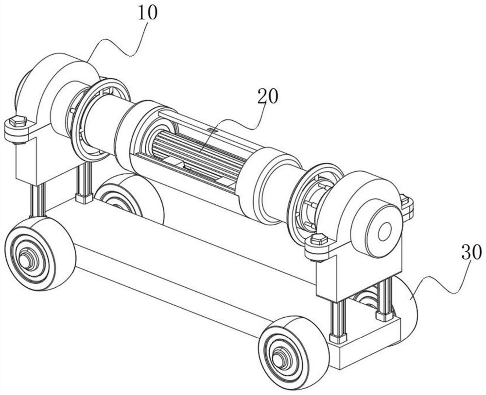 Wastewater treatment device and treatment method with filter element convenient to replace