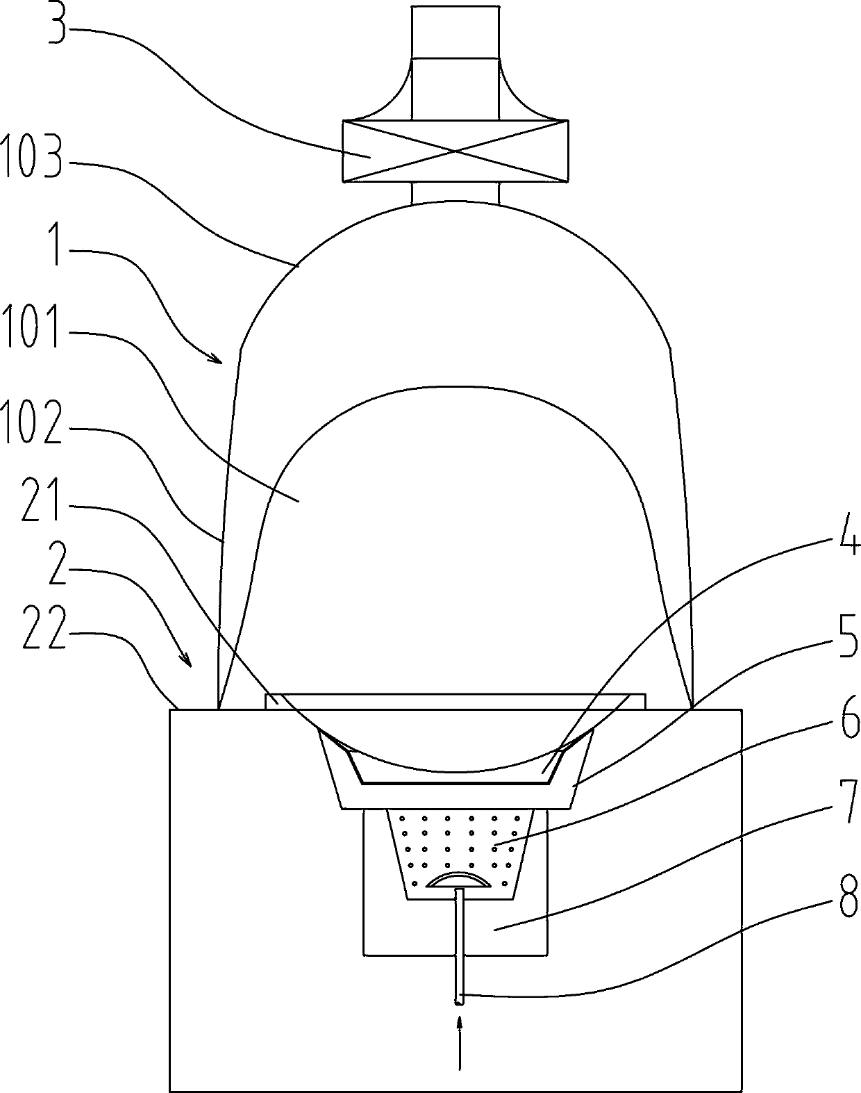 Flame-guiding structure and flame-guiding device for cooking stove