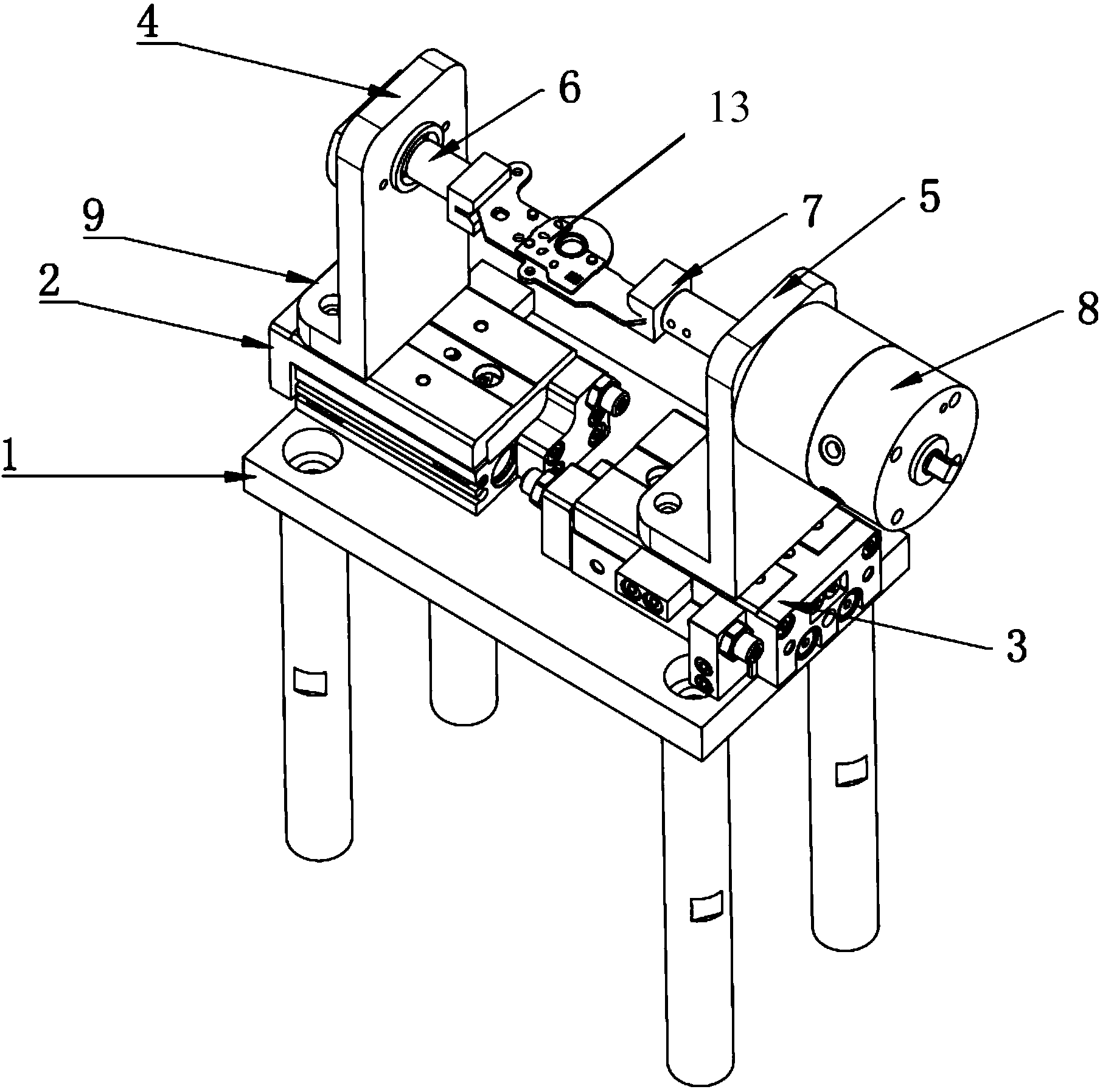 Automatic turnover mechanism