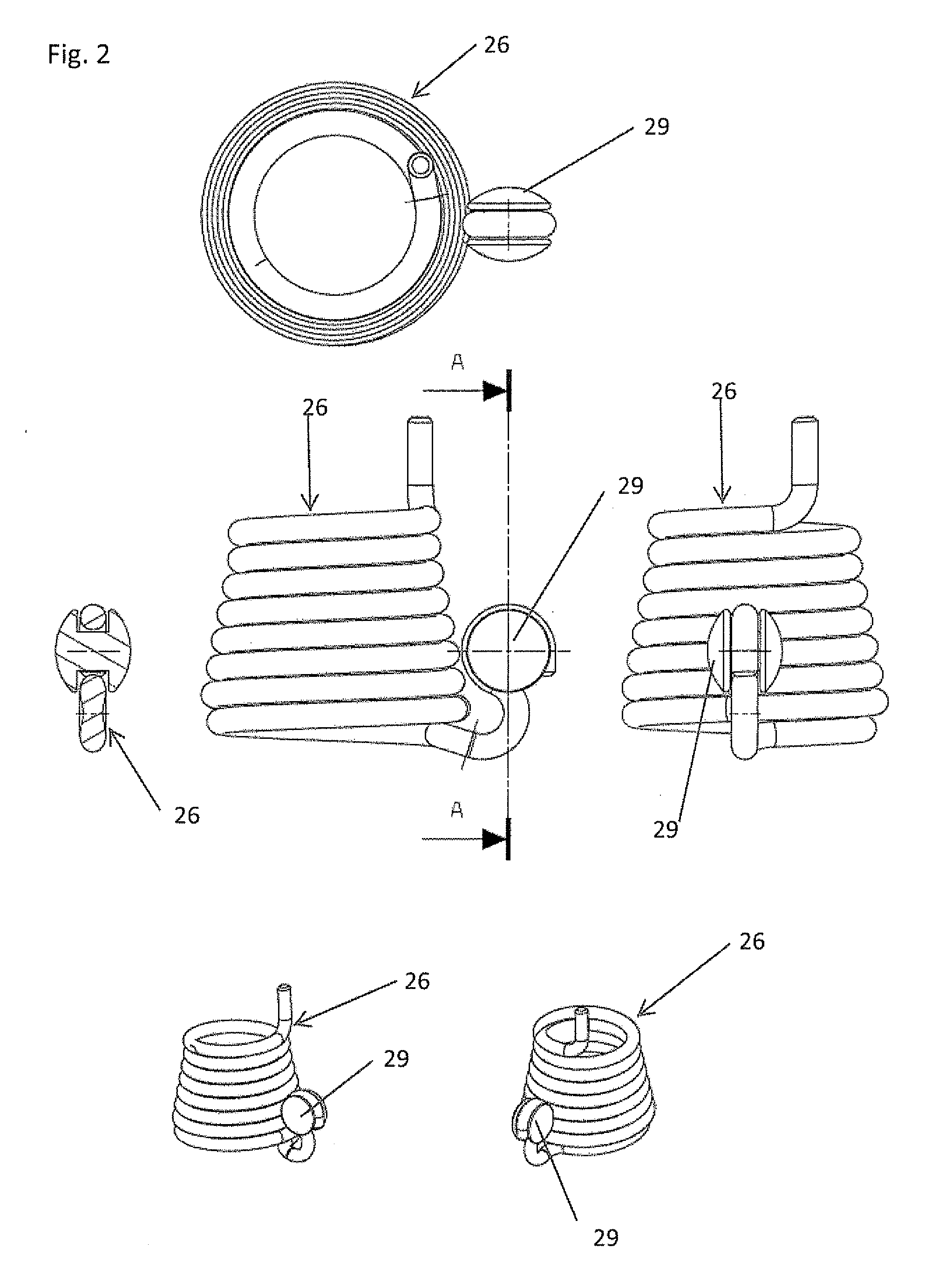 Starting device for at least one combustion engine, in particular cable pull starting device