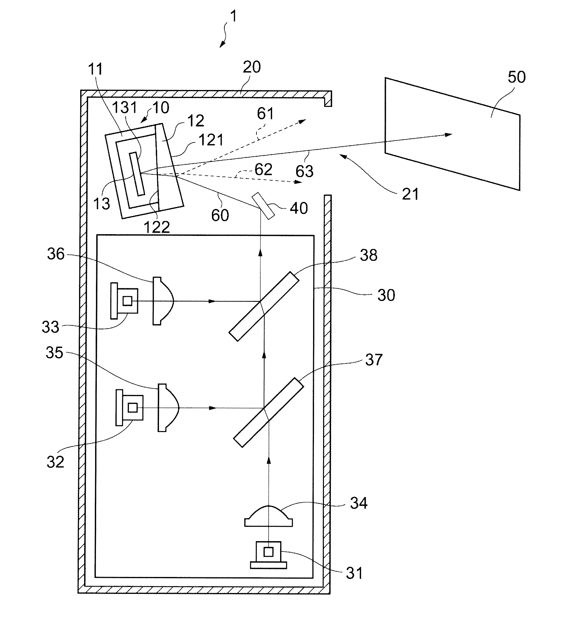 Optical scanning device and image display apparatus