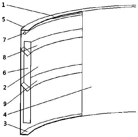 Spray water curtain-type cooling device of geotechnical centrifuge test cabin