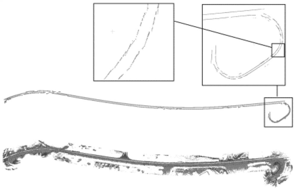 Multi-line laser radar road boundary line extraction method