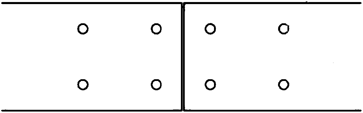 Rail butt joint structure