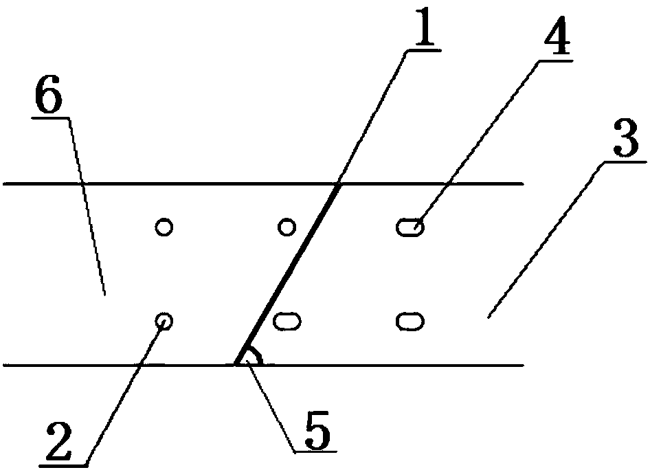 Rail butt joint structure