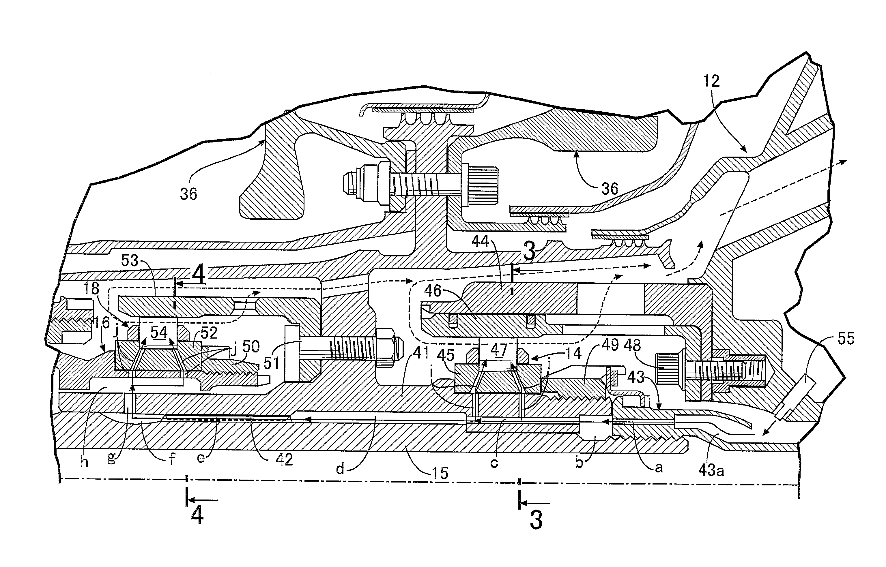 Bearing lubricating structure for gas turbine engine