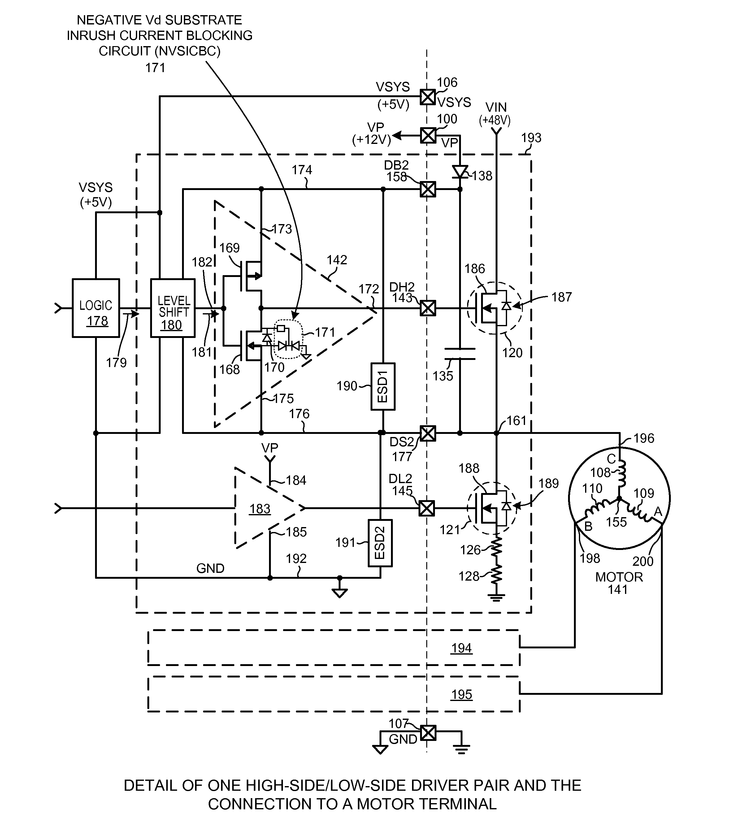 Power Management Integrated Circuit for Driving Inductive Loads
