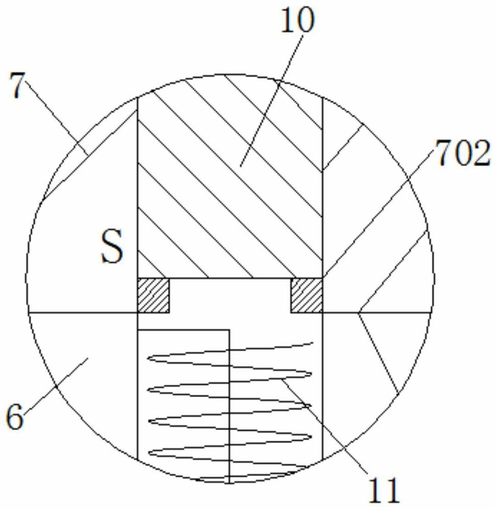 A forced demoulding device for injection molded products