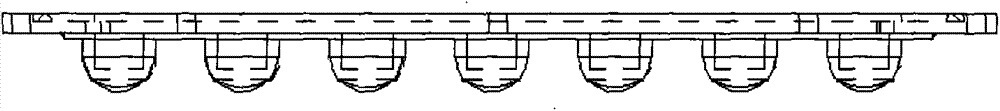 LED street lamp lens module