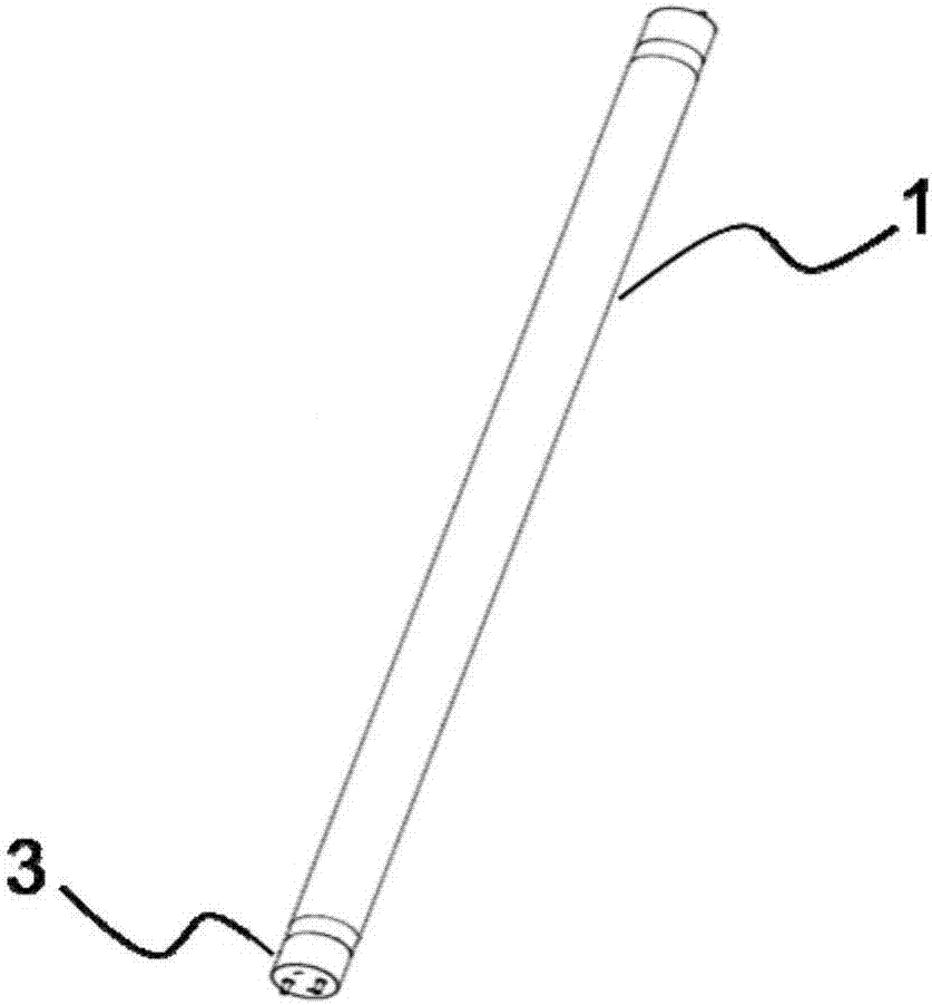 External heating equipment used for manufacturing LED straight lamp