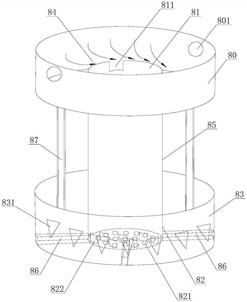 Fine-fraction tailing paste-like filling system of vertical sand silo