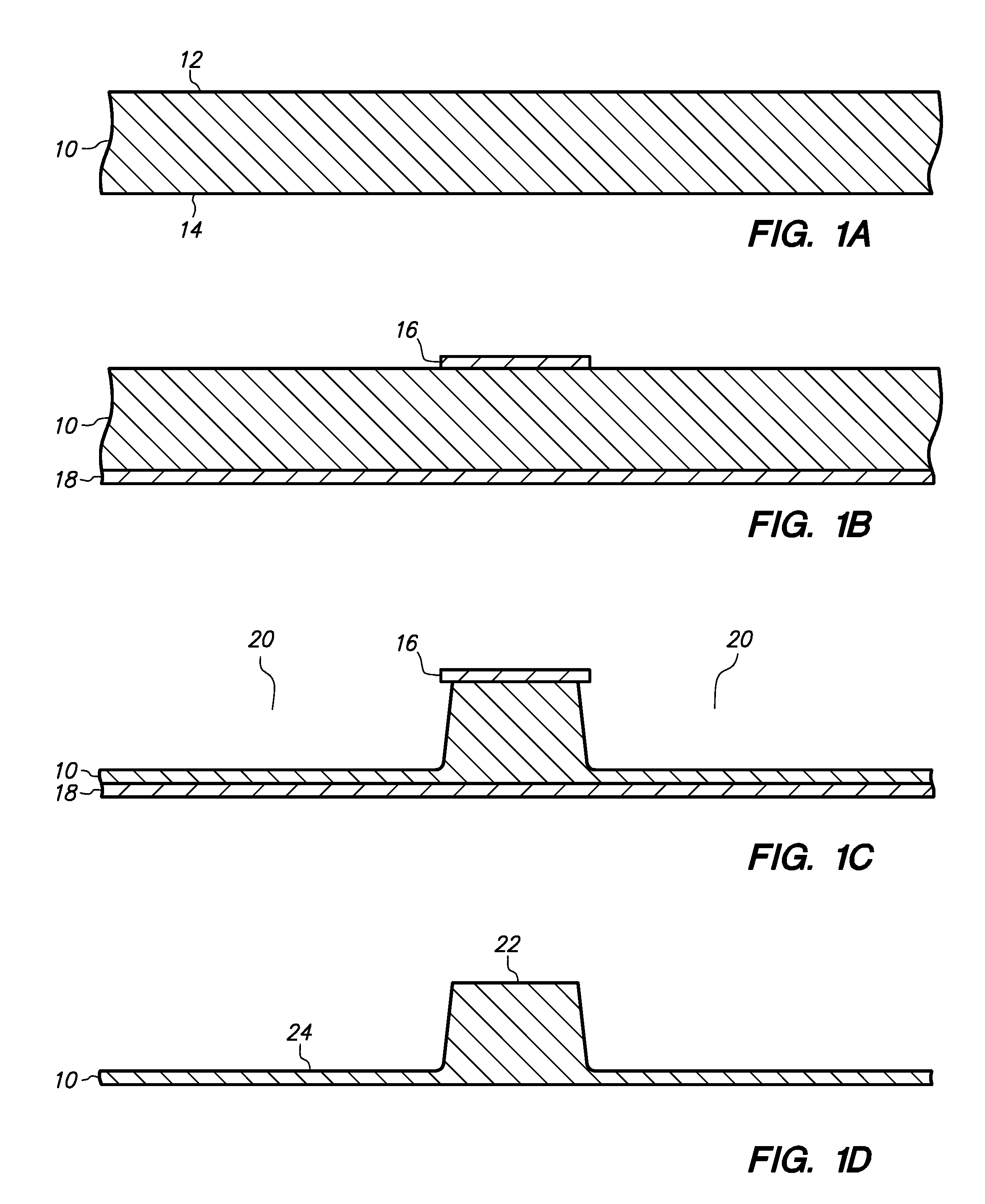 Method of making a semiconductor chip assembly with a post/base heat spreader and a plated through-hole