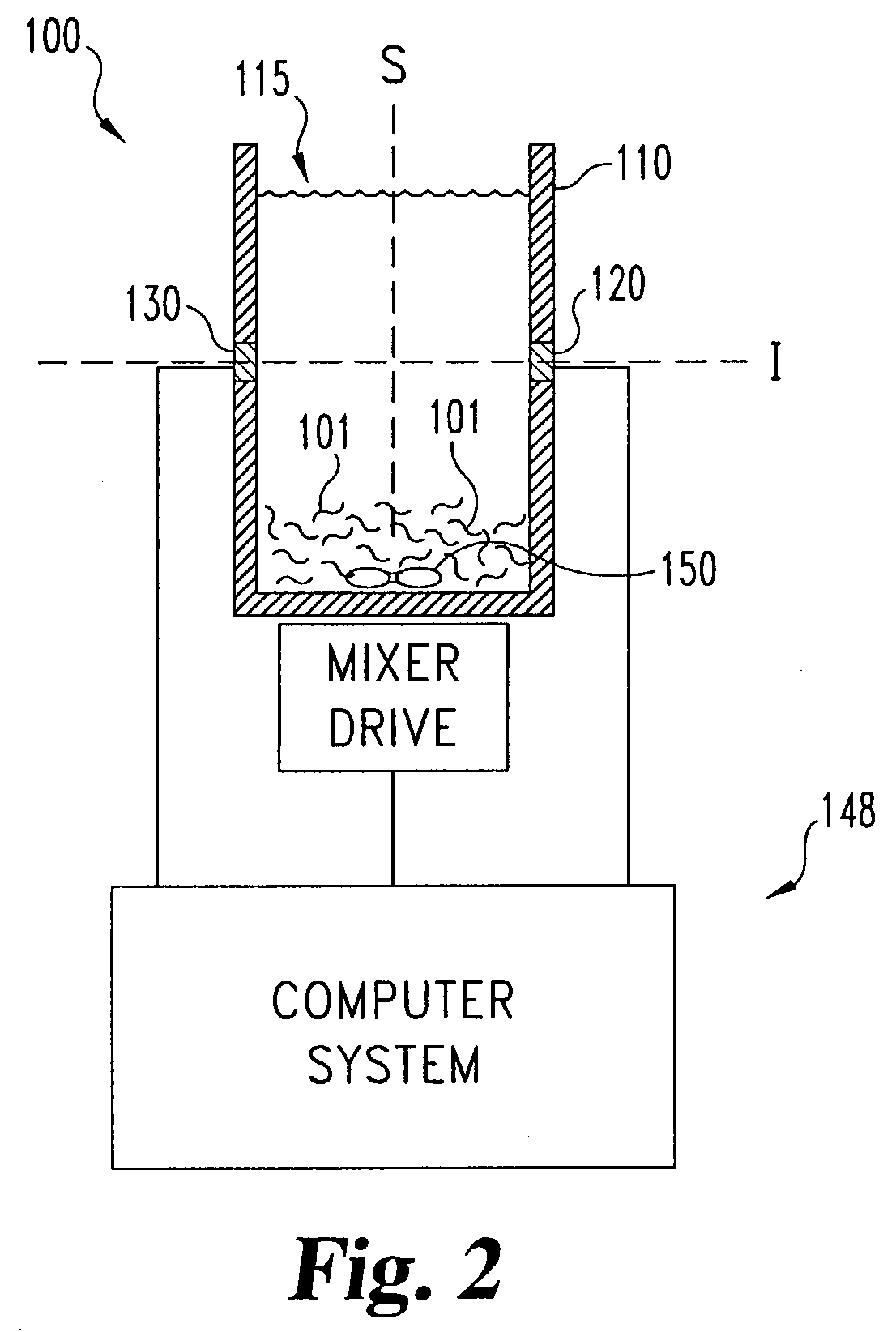 System and technique for ultrasonic characterization of settling suspensions