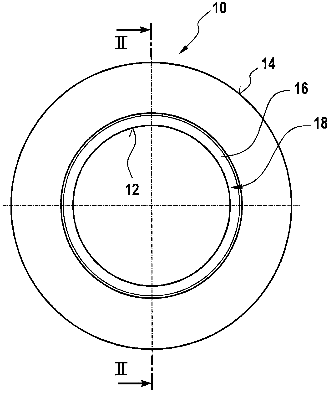 Sealing ring, in particular for a hydraulic piston pump