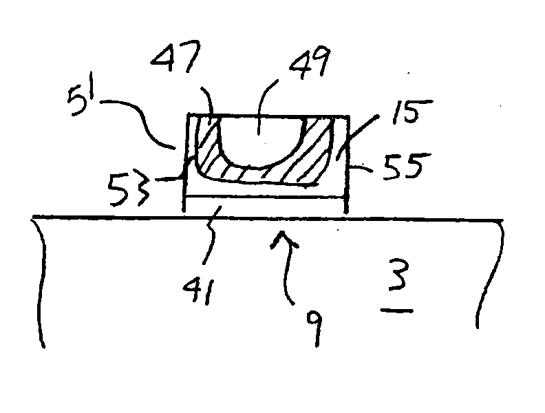 Transistor with high dielectric constant gate and method for forming the same
