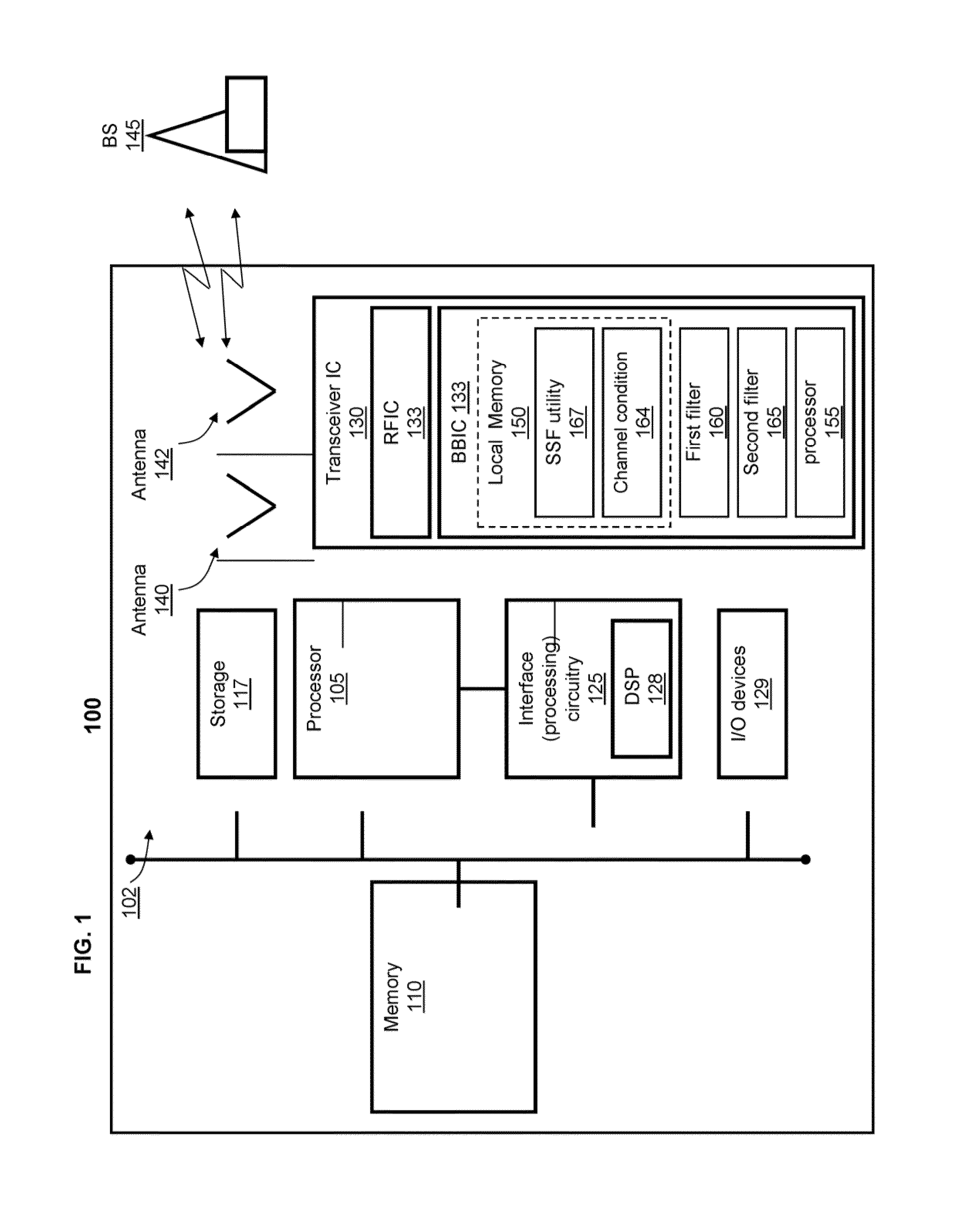 Flexible low complexity reference signal filtering for LTE receivers