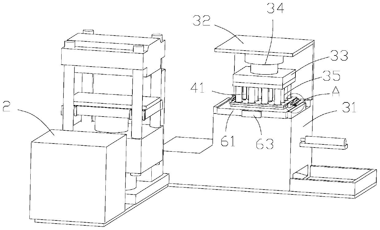 Production process for intelligent automatic preparation of environment-friendly rubber for vehicles