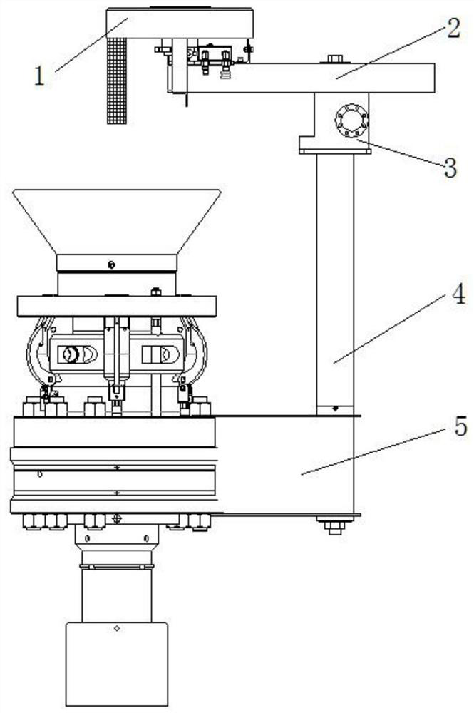Automatic ball delivering device used for perforating and fracturing continuous operation
