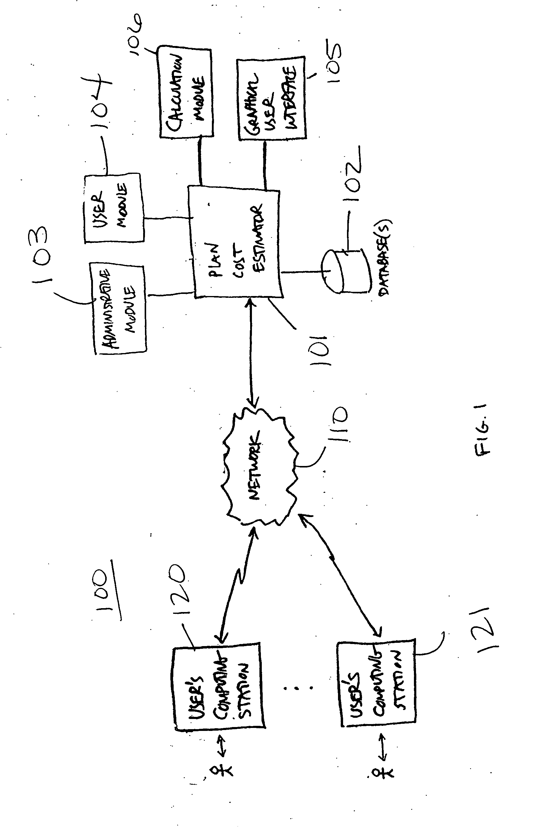 System, method and computer software product for estimating costs under health care plans