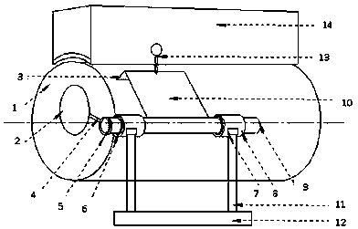 Automatic cleaning device for material distributing round roller of sintering machine