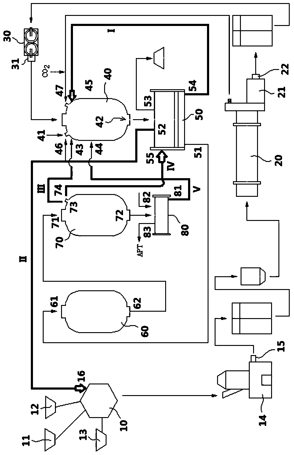 Tungsten mineral raw material metallurgical system that can realize zero pollution discharge