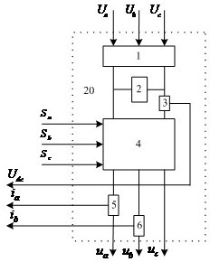 Built-in permanent magnet synchronous motor direct torque control energy-saving frequency converter and its construction method