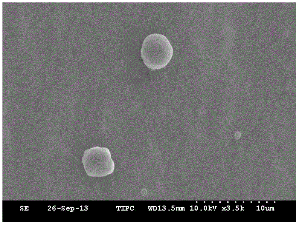 A kind of water-soluble salt microcapsule coated with benzoxazine resin and preparation method thereof