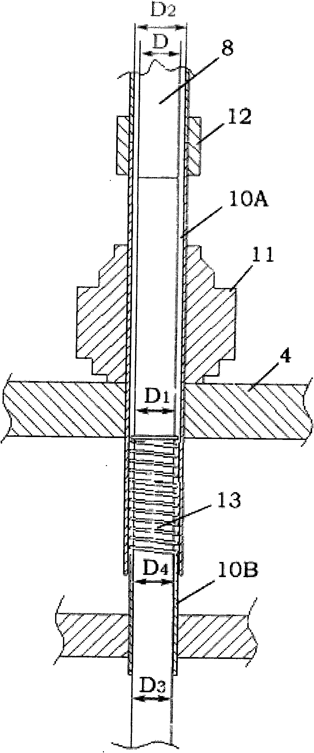 Device and method for detecting bimetallic thermo-sensitive property