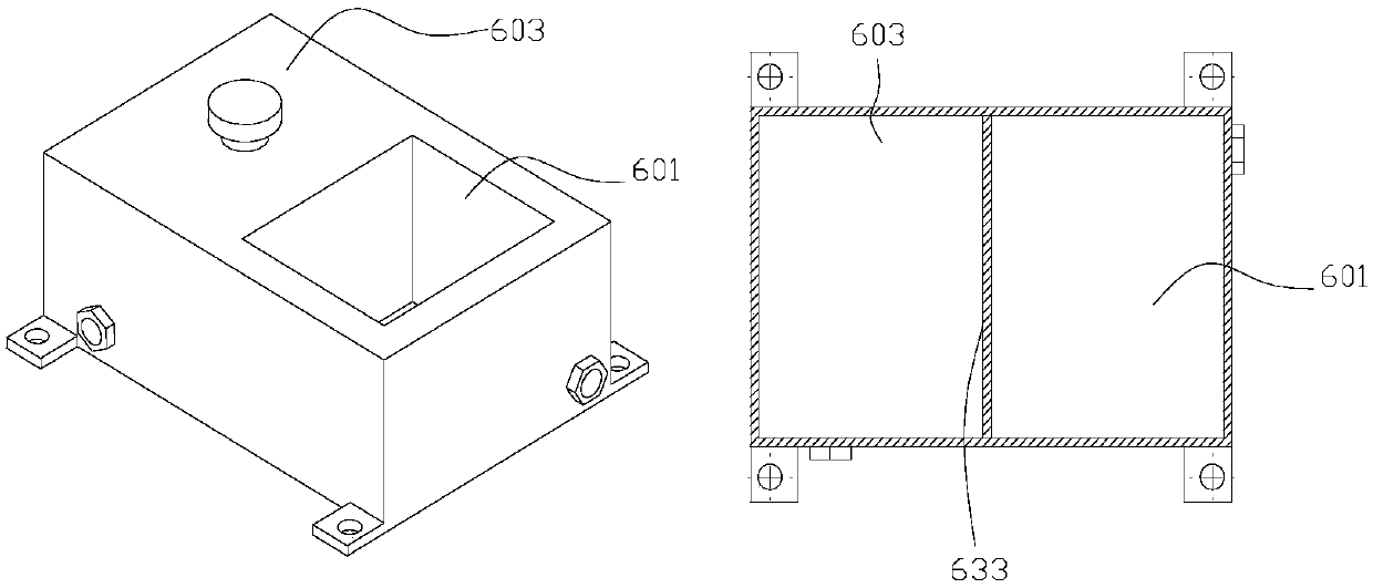 Hydraulic oil tank and hot melting kettle thereof