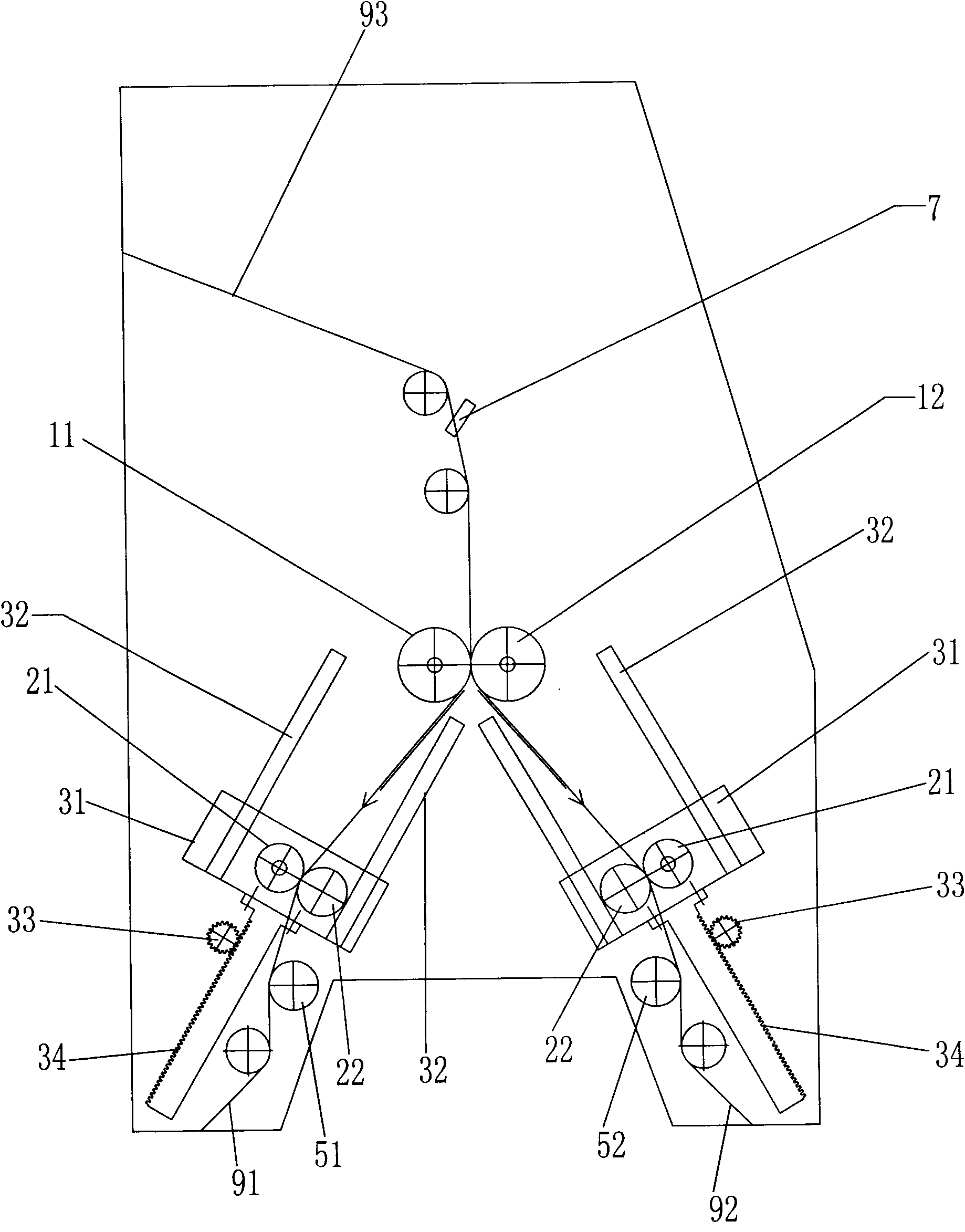 Self-adhesion membrane blowing production equipment and production method