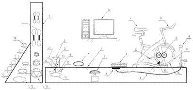 Computer-controlled physical fitness device with regular dodecahedron