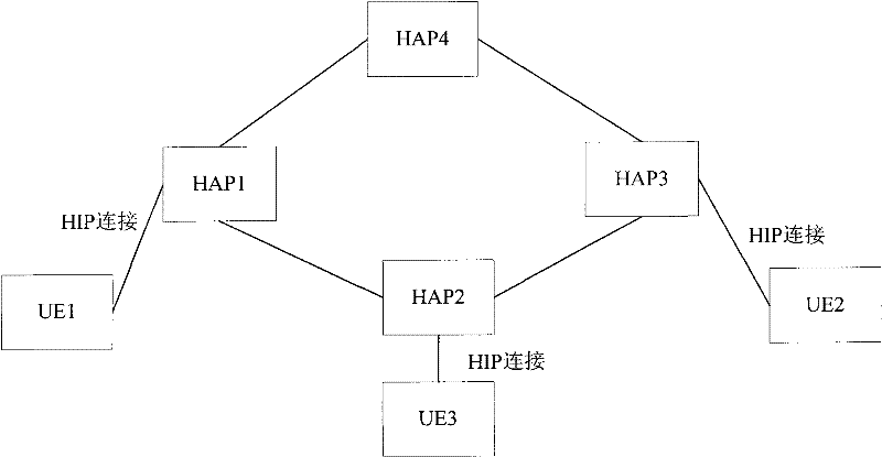 Data transmission method and data transmission system based on HIP devices