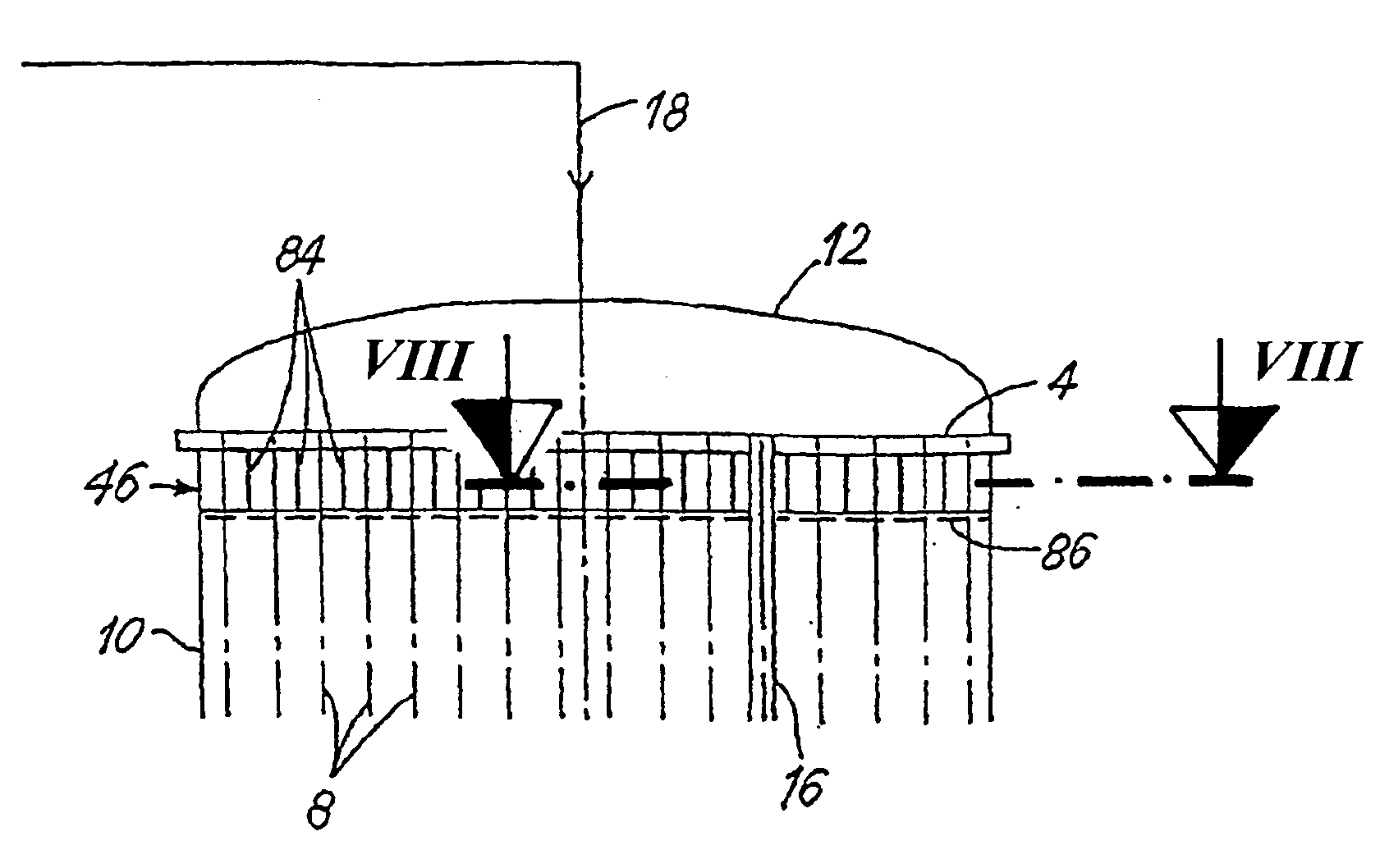 Tubular reactor for catalytic gas phase reactions