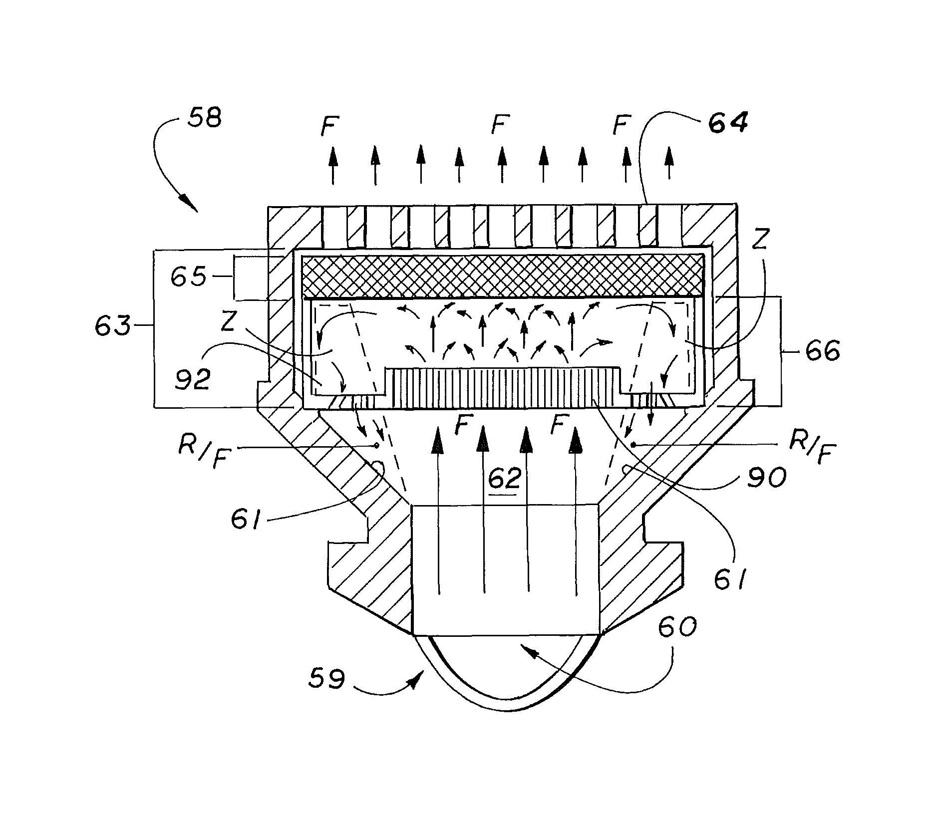 Debris exclusion and retention device for a fuel assembly
