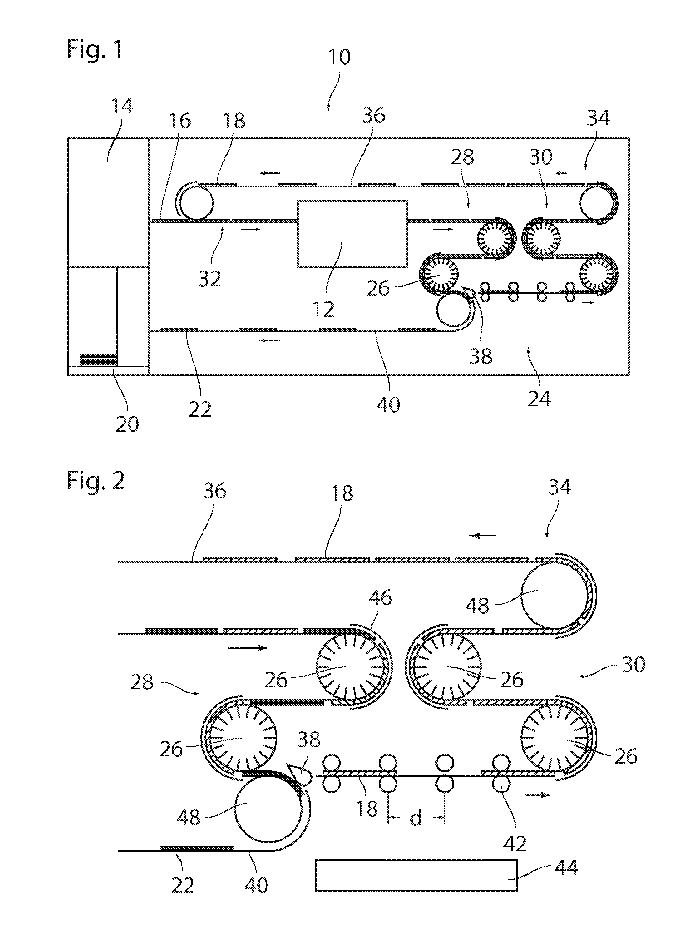 Apparatus for cooling media sheets