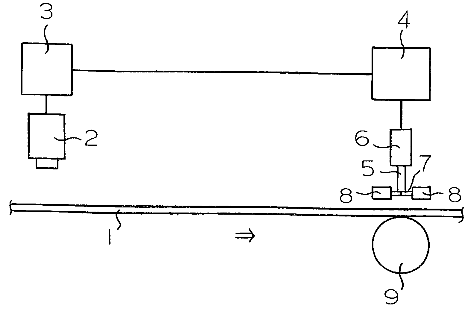 Apparatus for marking a defect