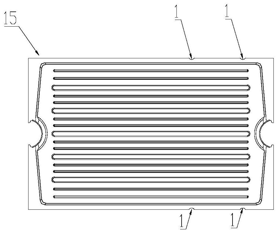 Composite slitting roller for transformer cooling fin