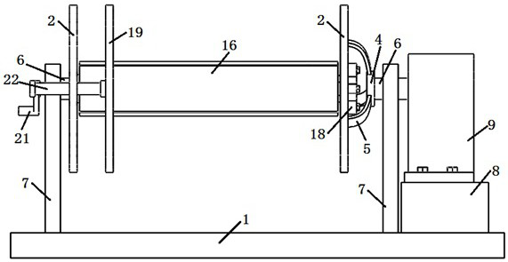 Adjustable wire and cable winding mechanism