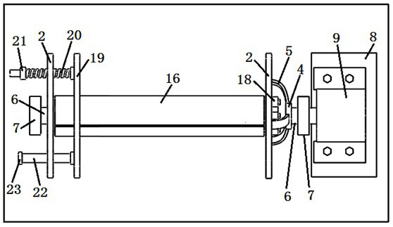 Adjustable wire and cable winding mechanism