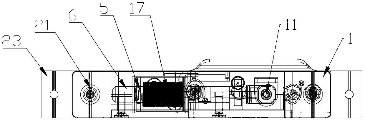 Single-power miniature intelligent lock