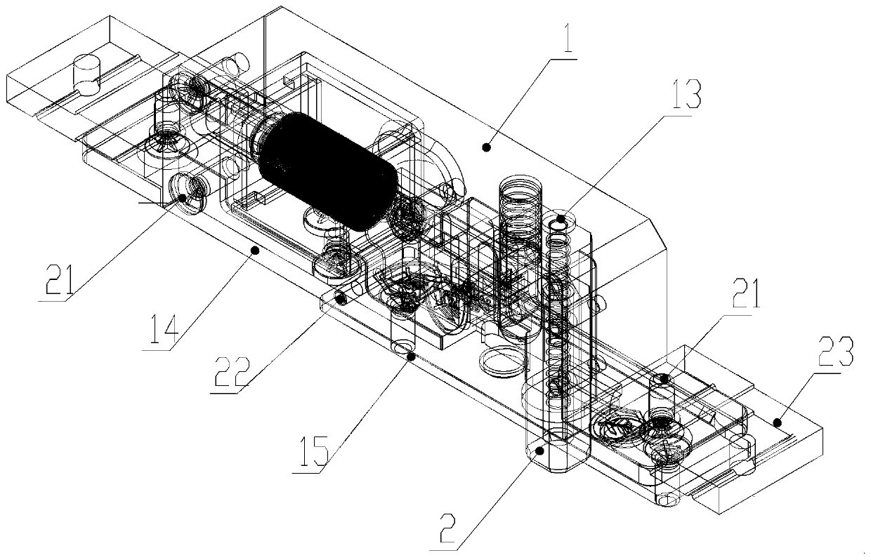 Single-power miniature intelligent lock